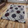 Thrush area rug Hand Tufted Rectangle Cream/Purple