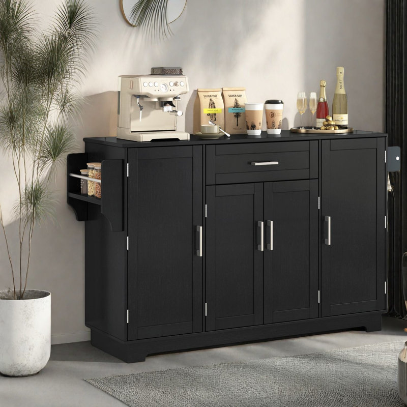 Spacious Sideboards & Buffets, Mdf Modern Storage Cabinet For Kitchen