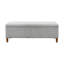 Banc de rangement à fermeture douce