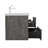 Cono 29.5" Wall-Mounted Single Bathroom Vanity Set