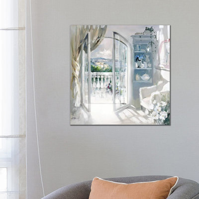 Sunny Room by Willem Haenraets - Wrapped Canvas Print