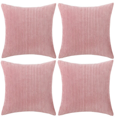 Housse de coussin à rayures