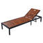 Méridiennes d'extérieur Fauteuil inclinable d'extérieur avec dossier réglable pour patio, bord de piscine ou plage-129167866