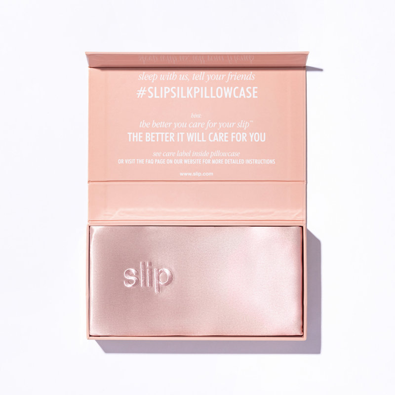 Slip Pure Silk King Pillowcase - Pink