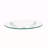 Bailey Clear Round Glass Top Acrylic Side Table