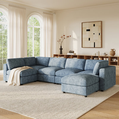 129" Modular Sectional Sofa