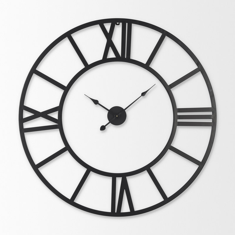 Mcnett Metal Wall Clock, 42"