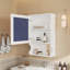 Armoire de rangement de salle de bain murale 20 "avec miroir-1105261087