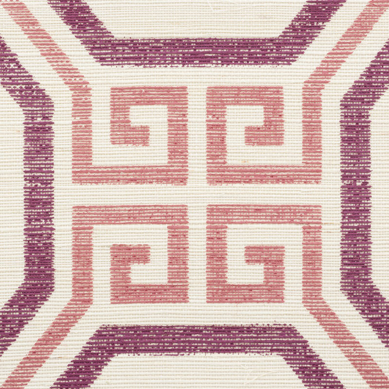 Papier peint Octavia Sisal, Cinabre