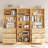 Reshelle Book Cabinet Storage Bookcase-1149120035