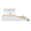 lit plateforme avec lit gigogne, tiroirs et prises USB-1362692556