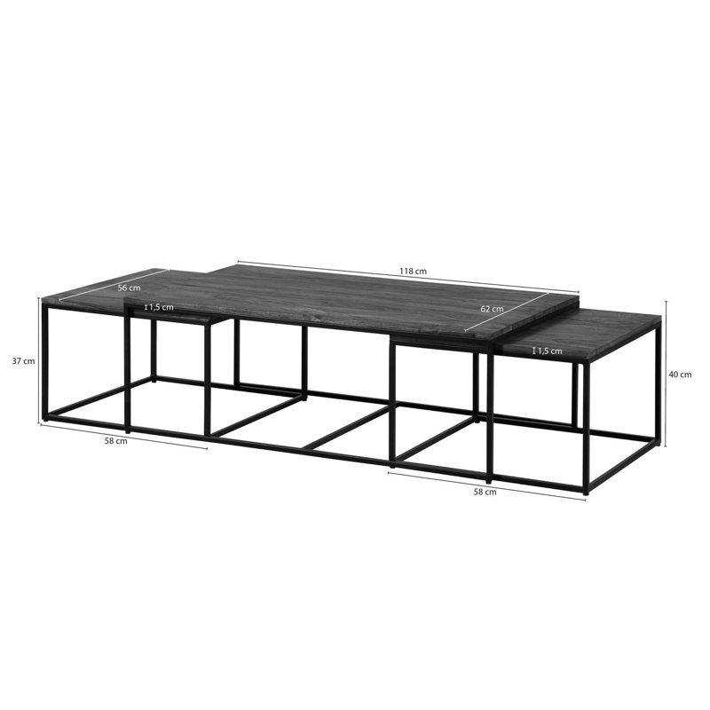 LICHTENBERG Coffee Table with Storage