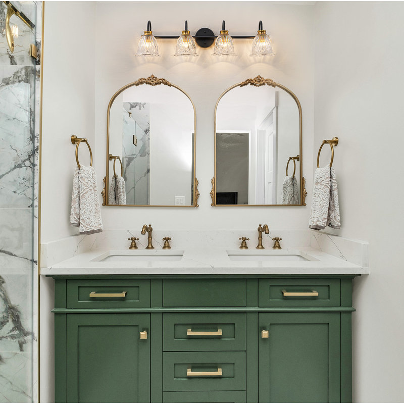 Éclairage pour salle de bain 4 lumières, 4