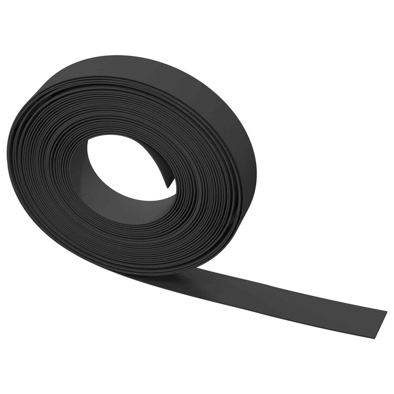 2500 cm W Lawn Edging Fencing, 10cm H x 2500cm W, Black