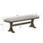 Meuble de salle à manger rembourré rustique 1pc