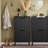 Shoe Cabinet Narrow 2 Drawers Flip-Down Entryway Shoe Storage for Hallway,Small Space,Living Room,Black 19.7"W x 7.5"D x 35.4"H-51085769-58925223-30946806