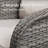 73.6 Inch PE Wicker Rattan Outdoor Furniture Set, 3 Seat Sofa With Beige Deep Seat Cushions For Patio Comfort