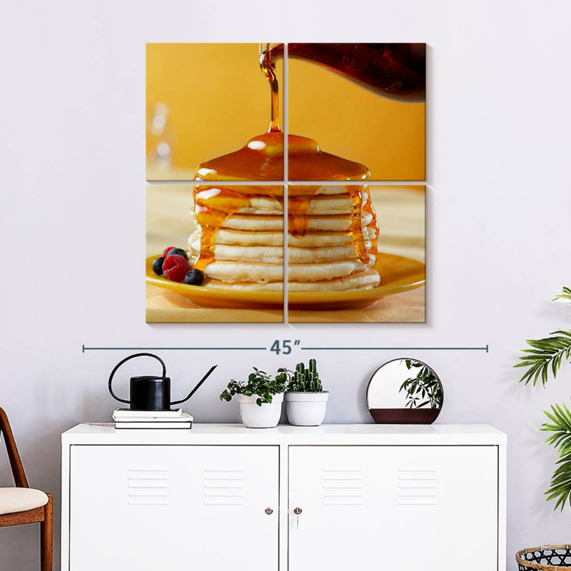 Sirop de Yarlin sur crêpes, H 32 po x l 32 po