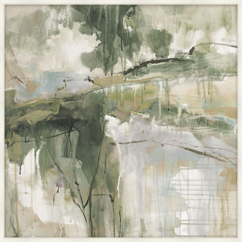 «Forest Light 1», reproduction d'art encadrée, H 36,25 po x l 36,25 po