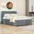 Wood Upholstered Platform Bed with Trundle and Headboard-45343382-45343384