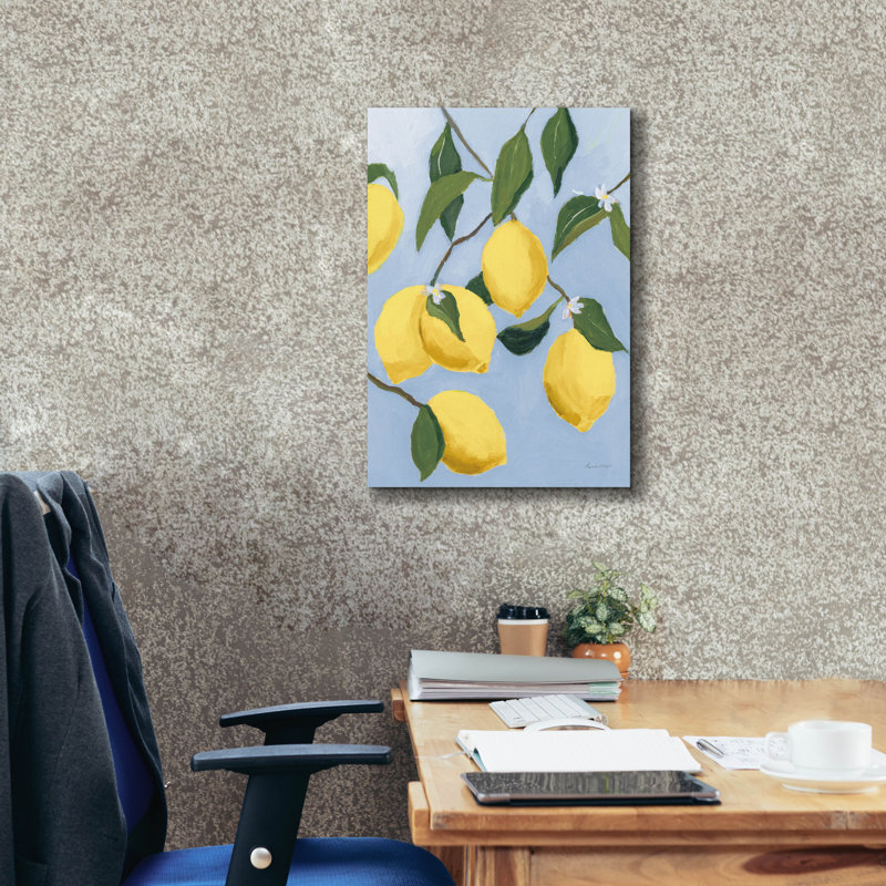 Toile épique «Lemon Tree Light» par Pamela Munger, H 26 po x l 18 po x P 0,75 po