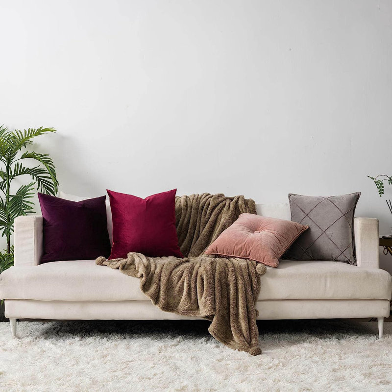 Pillow Cover, Eggplant purple