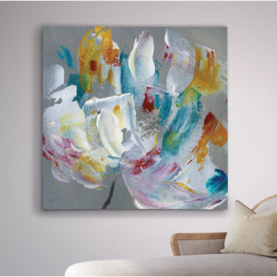 «Tye Dye Flower», reproduction sur toile