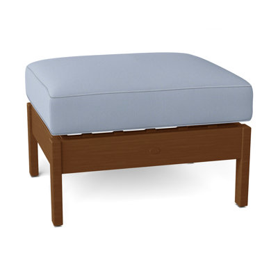 Kennebunkport Outdoor Ottoman with Cushion