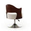 Chaise longue pivotante en cuir Bopper Vegan