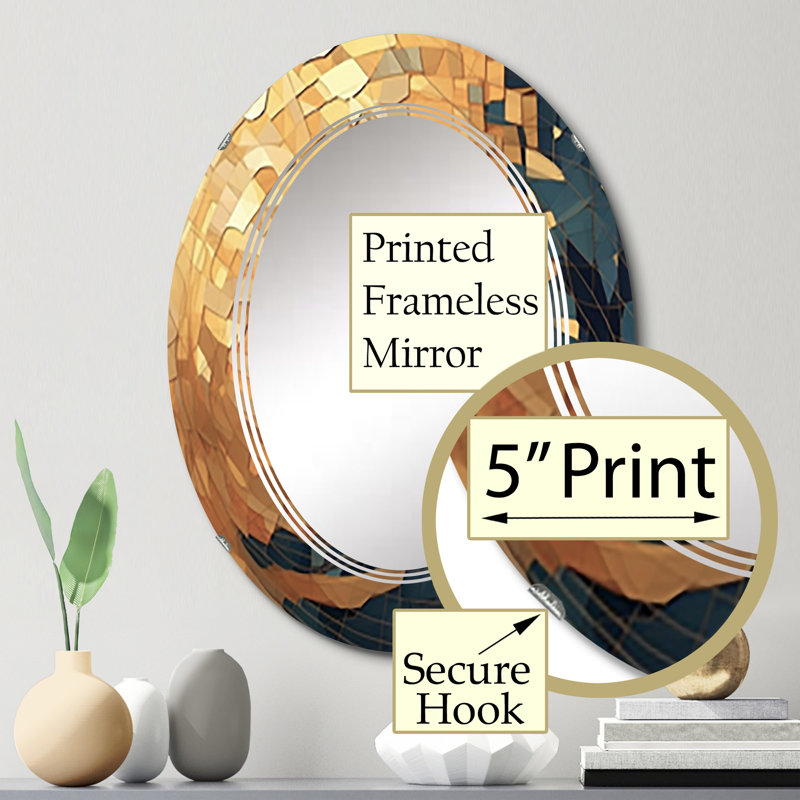 Miroir mural Wassili, 30 po x 20 po