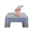 Backless Metal Bar Stools Set of 2: Tool-Free Assembly and Space-Saving Design-655884896
