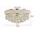 Hallsburg 8-Light Dimmable Flush Mount-1664456407-1664456403
