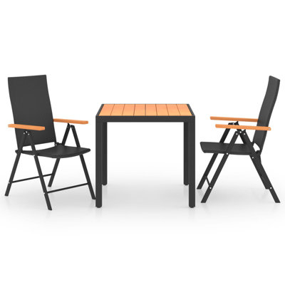 Brunonas Square 2 - Person Dining Set