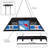New York Rangers Patch  44-Inch Pool Table Light