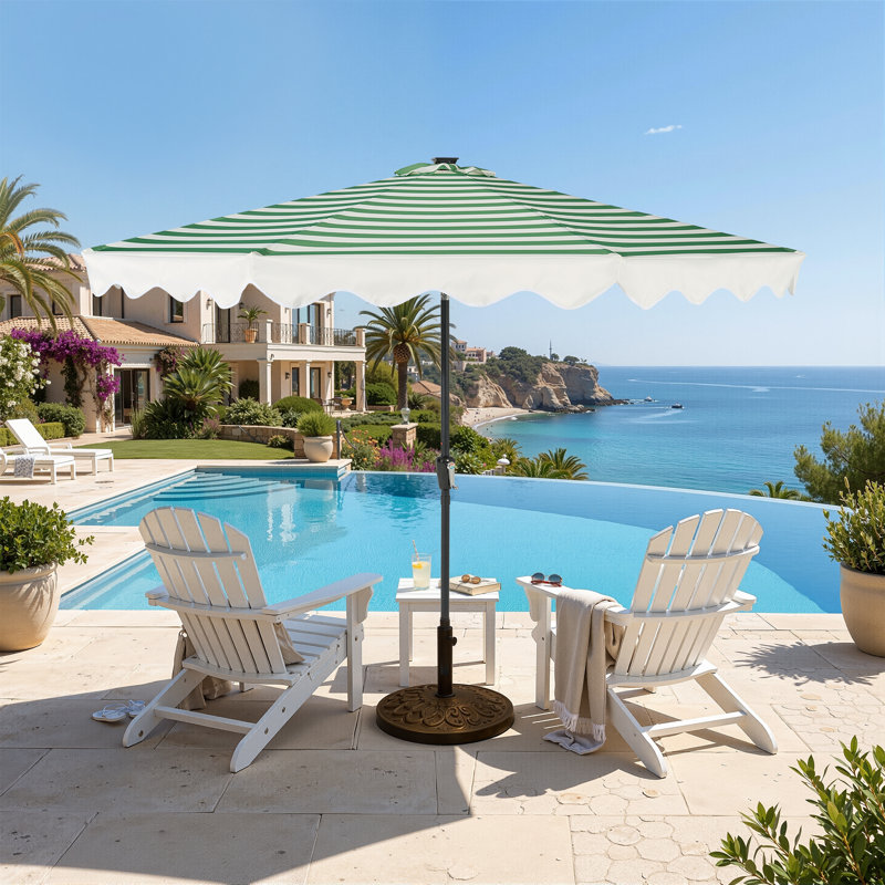 led light patio umbrella Best Choice Products 10x10ft 2-Tier Square Outdoor Solar Cantilever w/ Base Included PRODUCT FEATURES OVIOS LED Patio Umbrella -