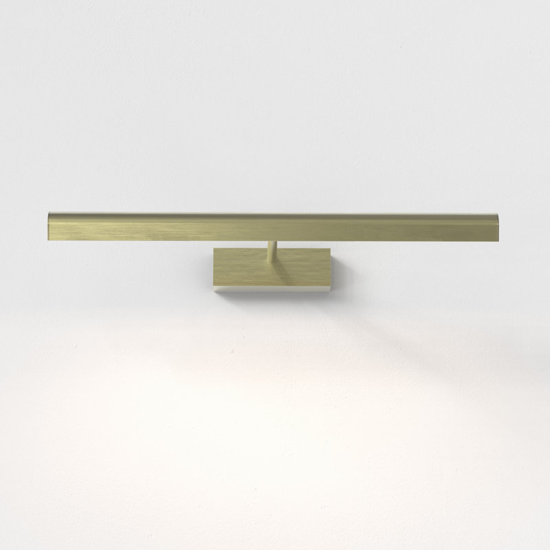 Renoir, Matt Brushed Brass, 2.36" H x 20.47" W x 9.65" D, 612 Lumens