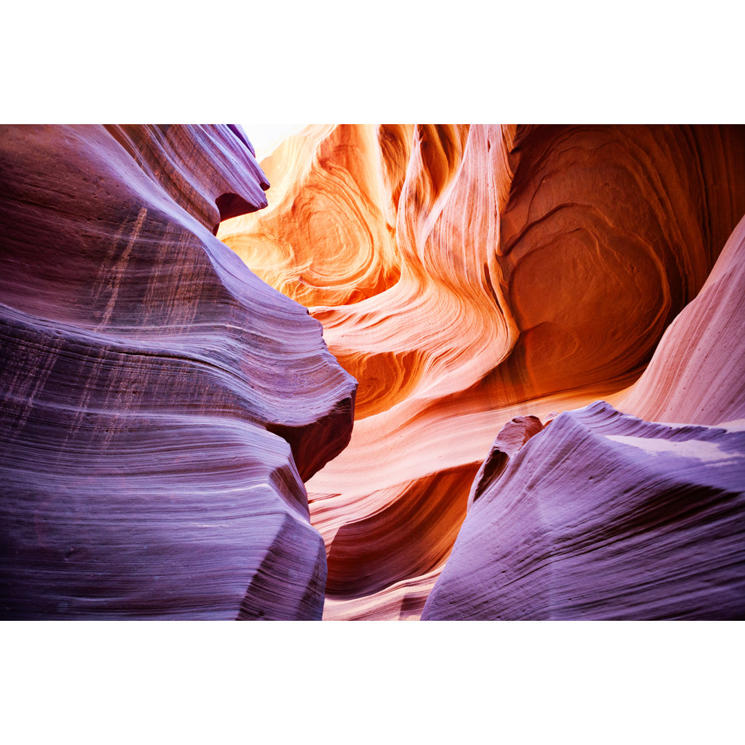 Antelope Canyon In Arizona von Powerofforever - Wrapped Canvas Set