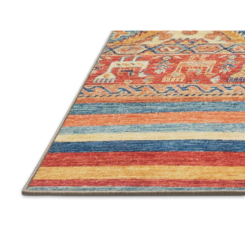 Abstract Indoor Rug, Rectangle 8' x 10'