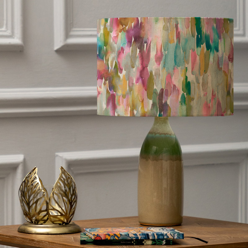 Ceramic Desk Lamp, Beige