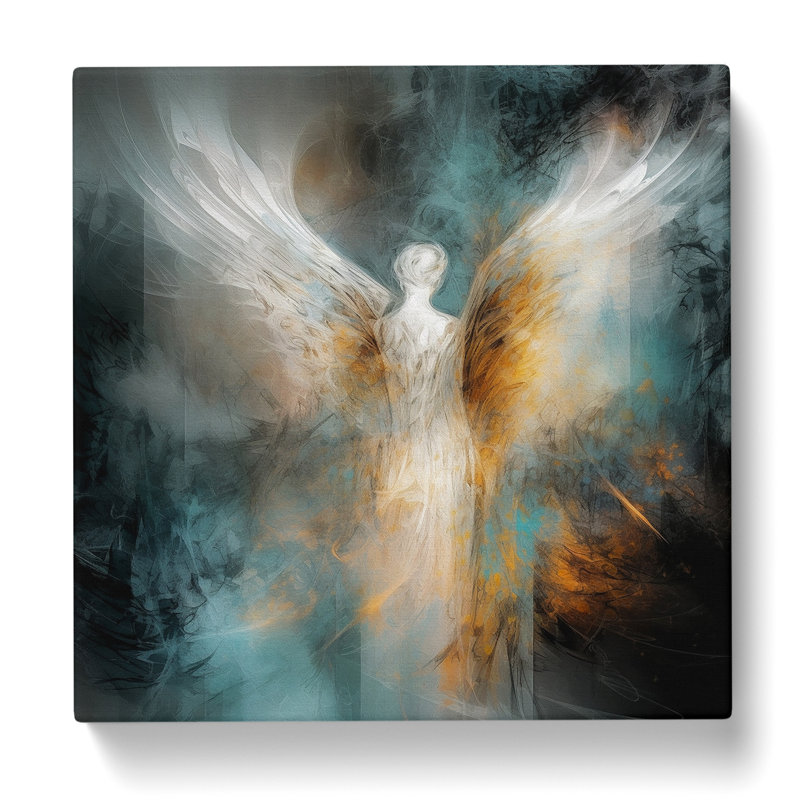 Angel Abstract - Print, 35cm H x 35cm W x 3cm D