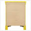 Phillipe 4 Drawer Chest , Yellow