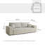 3 Seater Reclining Sofa-1079549734