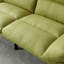 Élégant lit à 2 places pour la maison - Velours épais rembourré avec pieds en métal et pieds de coussins de canapé 2 places confortables pour la chambre à coucher et le bureau, espace de travail productif
