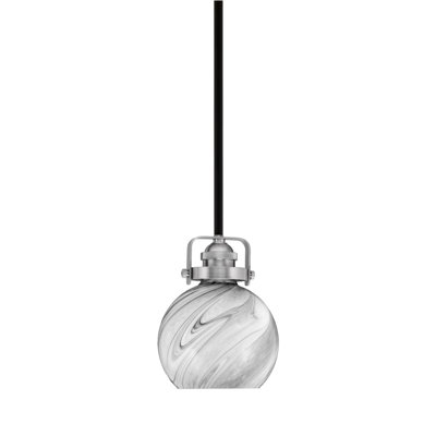 Mini-luminaire suspendu avec tige Easton 5,75 po