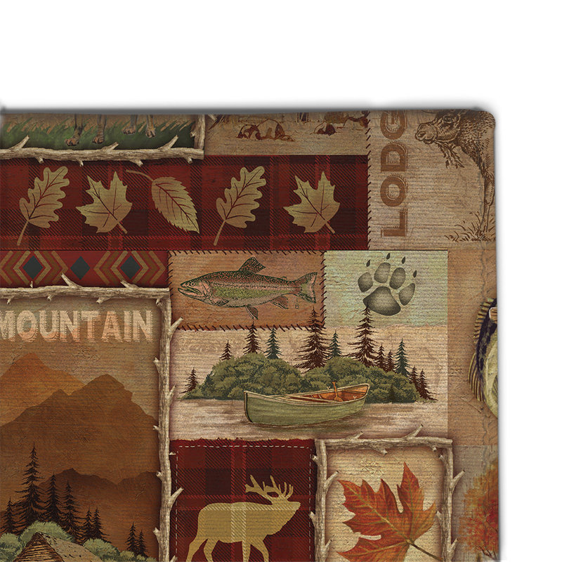 Tapis en chenille Lodge, Rectangle 3 pi x 5 pi