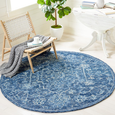 Tapis oriental en laine et coton touffeté à la main Judston