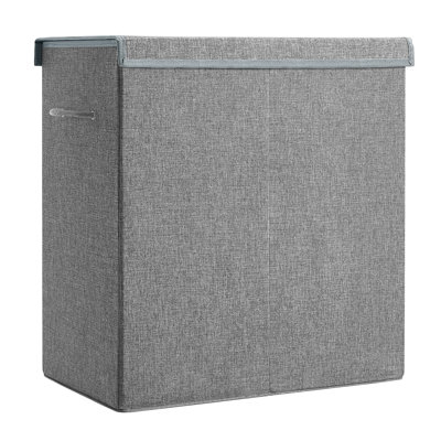 Wood Laundry Hamper with Handles