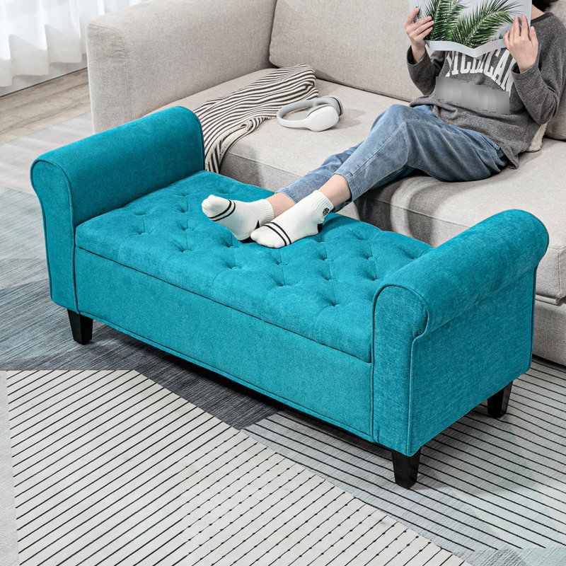 Banc de chambre Teal