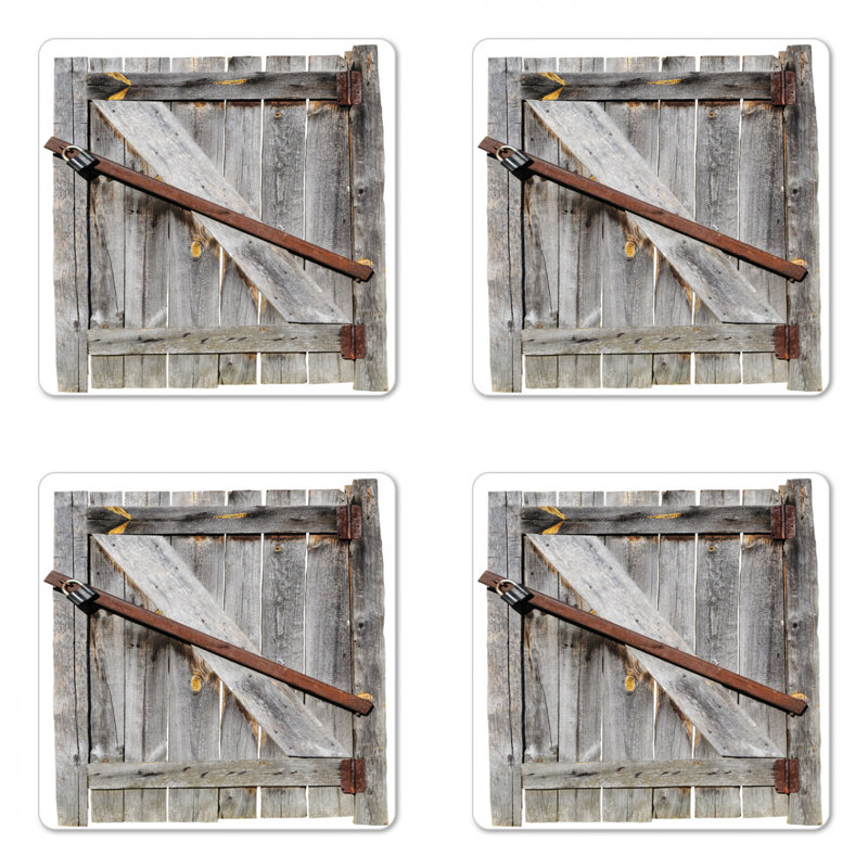 Square 4 Piece Coaster Set