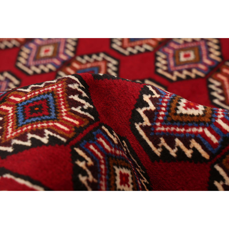 Teimani Red Rug 3'5" x 6'3"